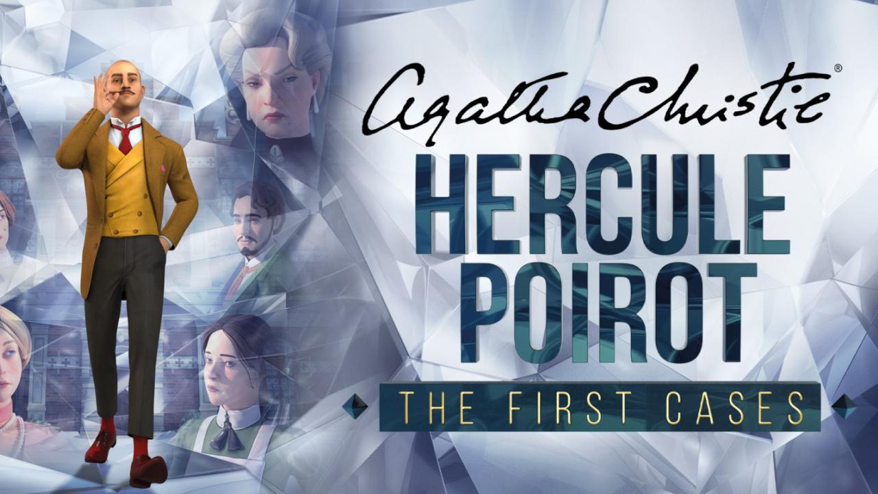 Agatha Christie: Hercule Poirot - The First Cases title screen for Nintendo Switch