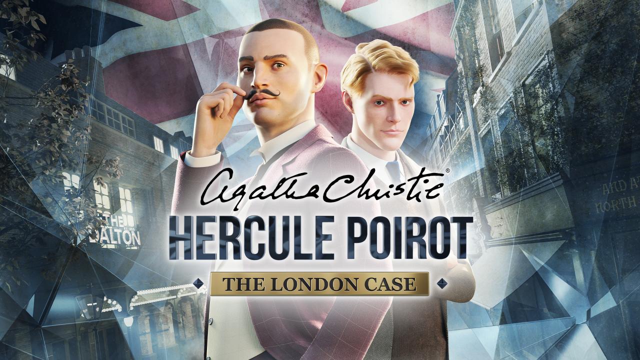Agatha Christie: Hercule Poirot - The London Case title screen for Nintendo Switch