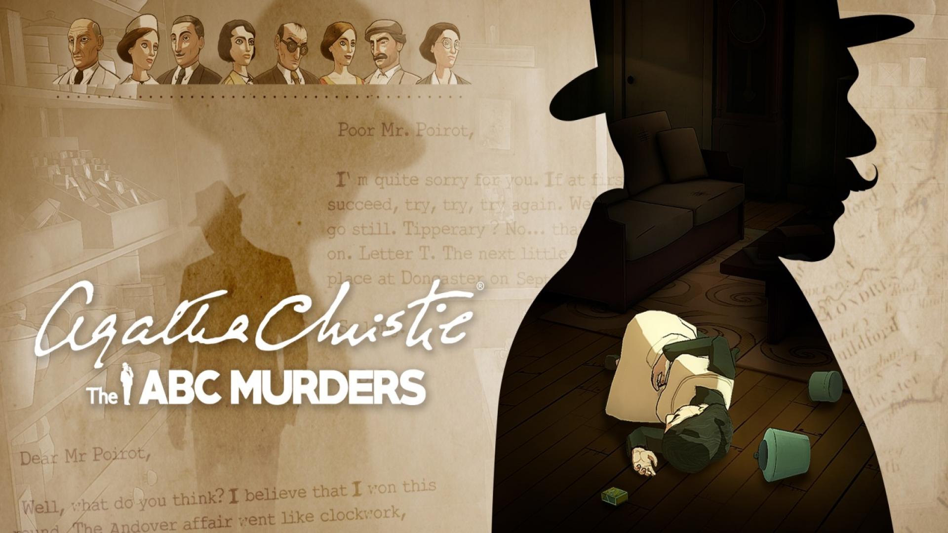 Agatha Christie: The ABC Murders title screen for Nintendo Switch