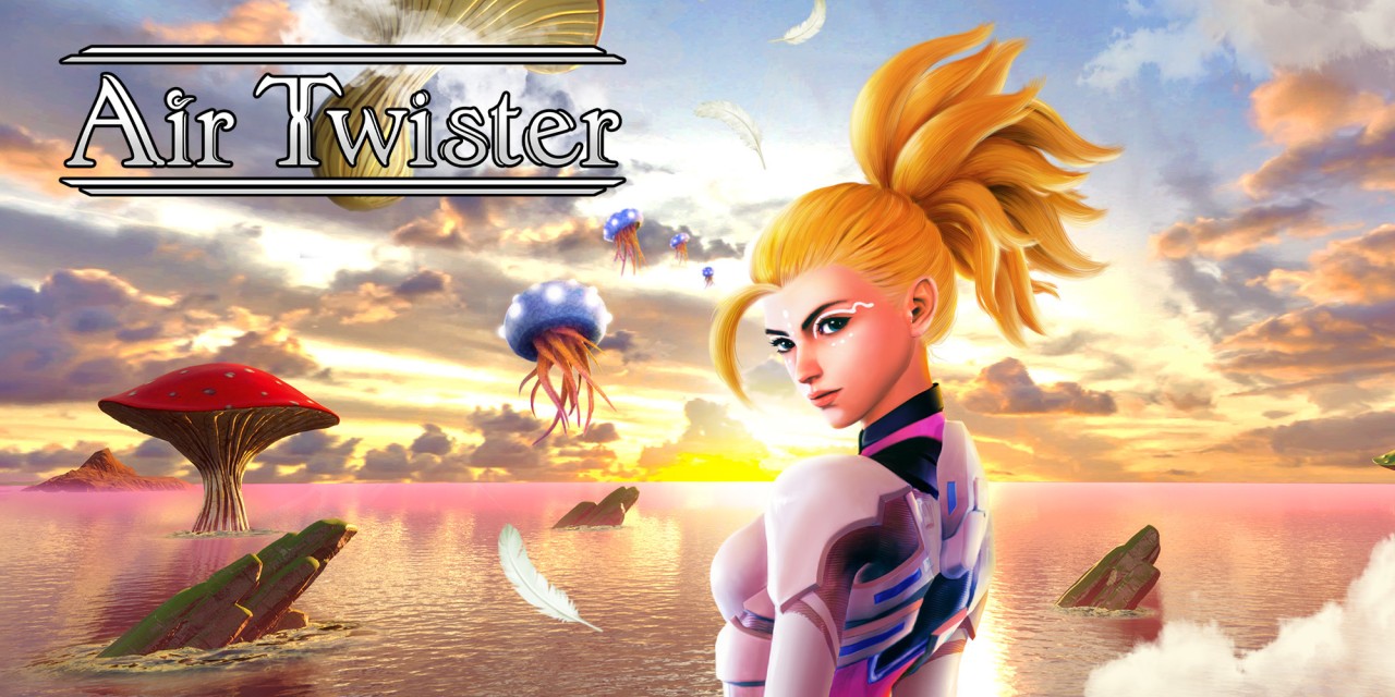 Air Twister title screen for Nintendo Switch