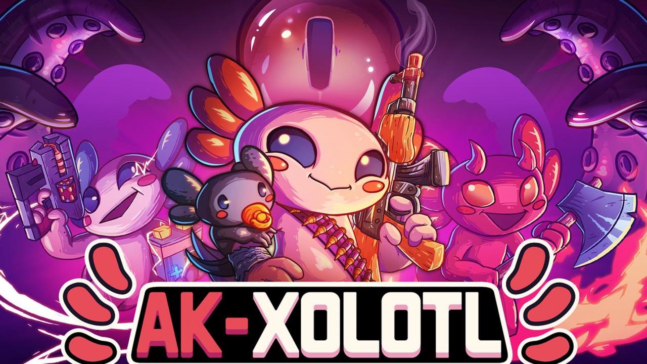 AK-xolotl title screen for Nintendo Switch
