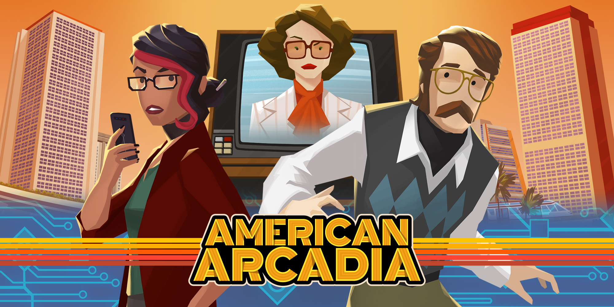 American Arcadia title screen for Nintendo Switch