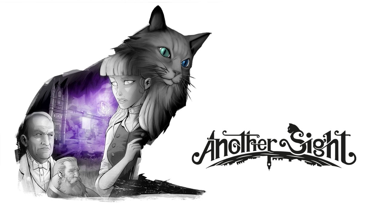 Another Sight title screen for Nintendo Switch