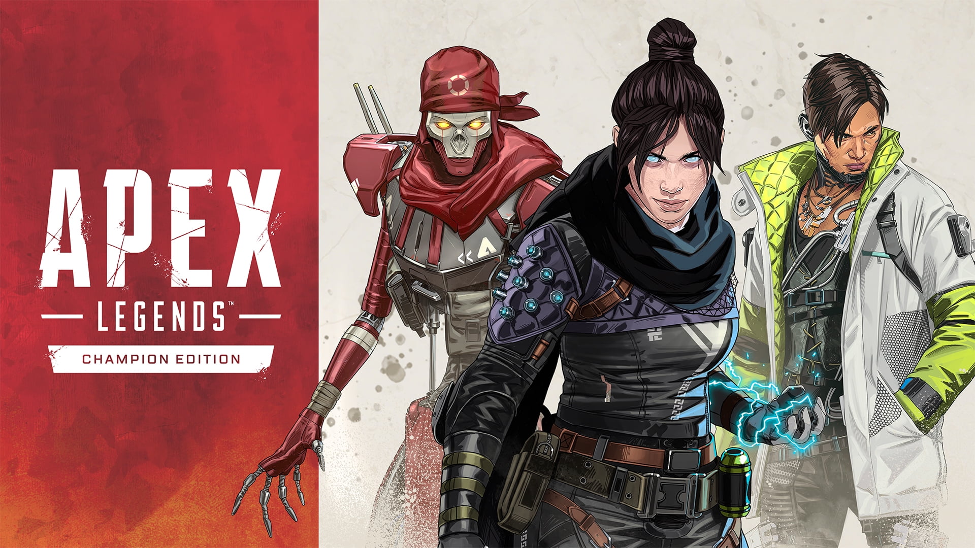 Apex Legends: Champions Edition title screen for Nintendo Switch