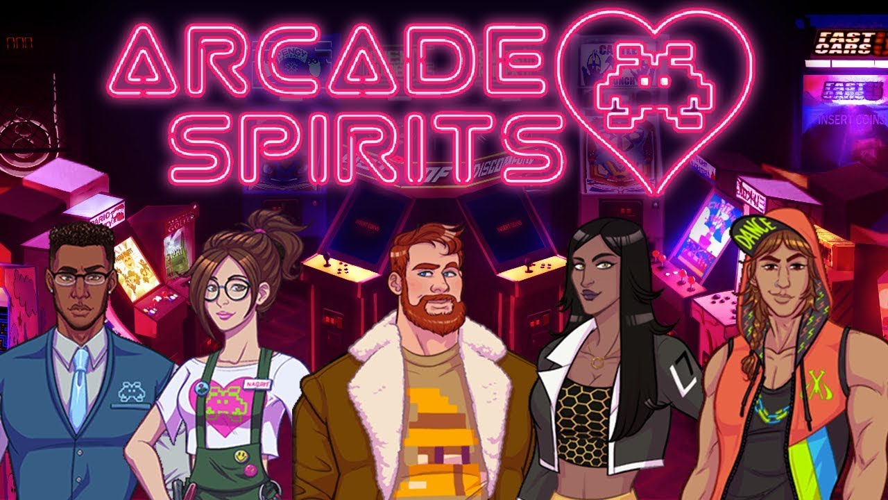 Arcade Spirits title screen for Nintendo Switch