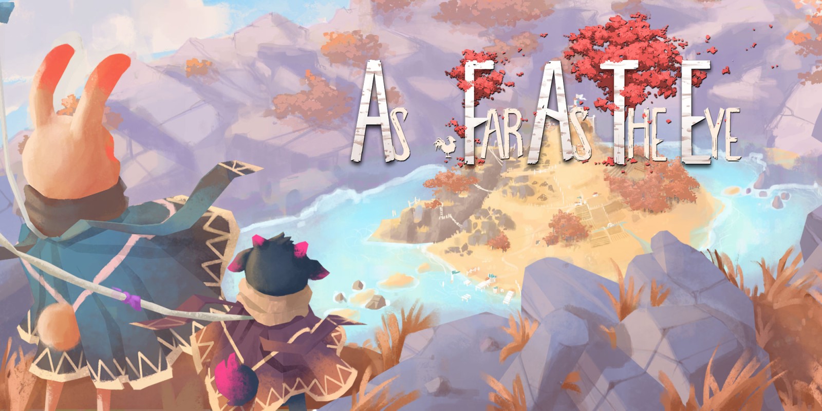 As Far As the Eye title screen for Nintendo Switch