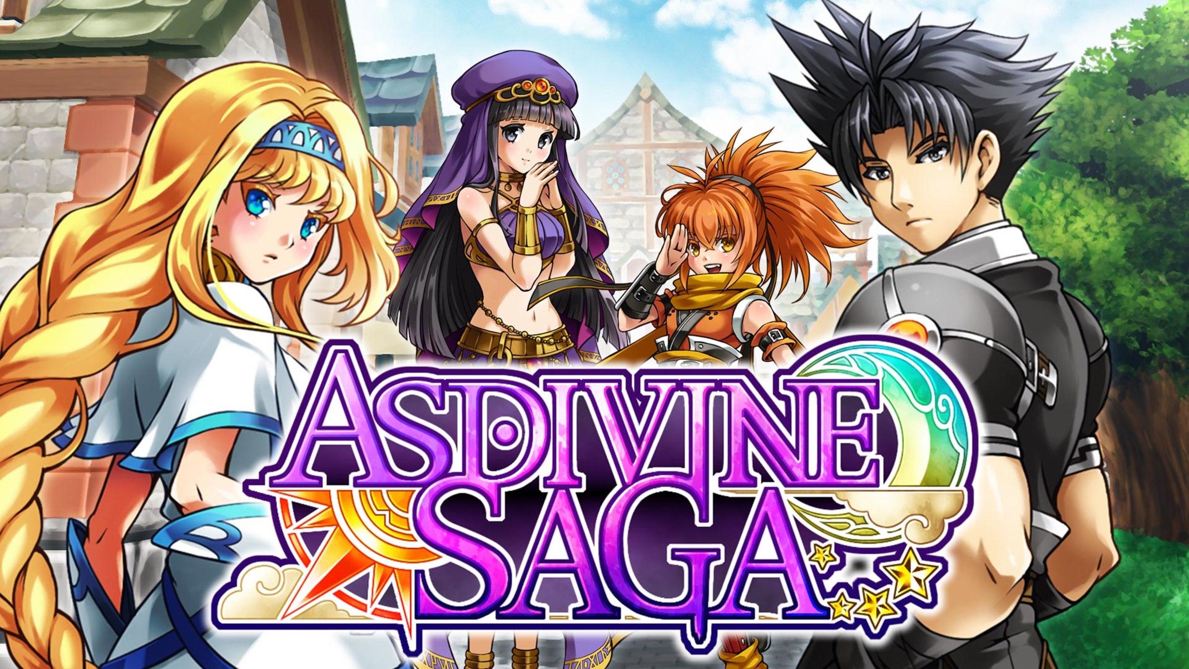 Asdivine Collection title screen for Nintendo Switch