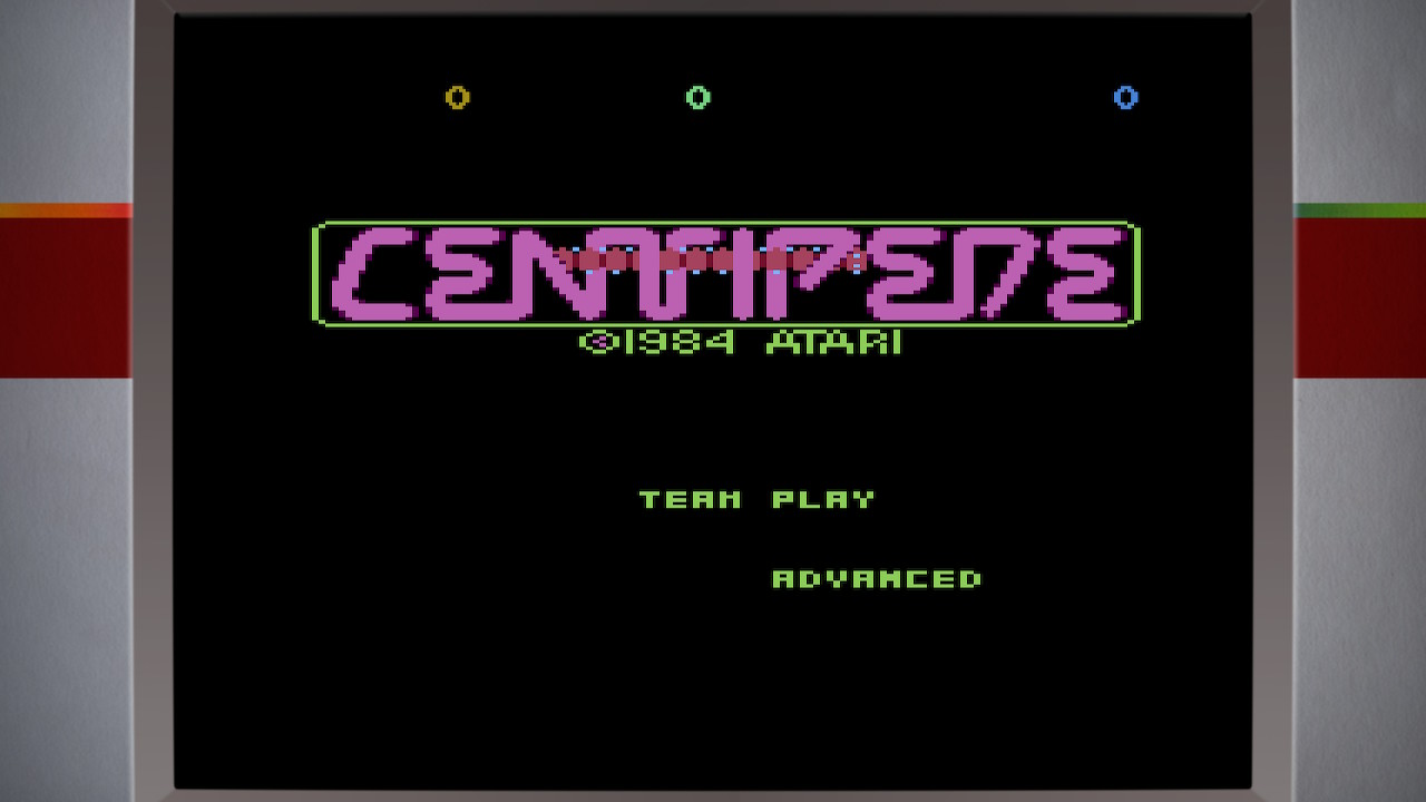 Atari 50: The Anniversary Celebration Expanded Edition title screen for Nintendo Switch