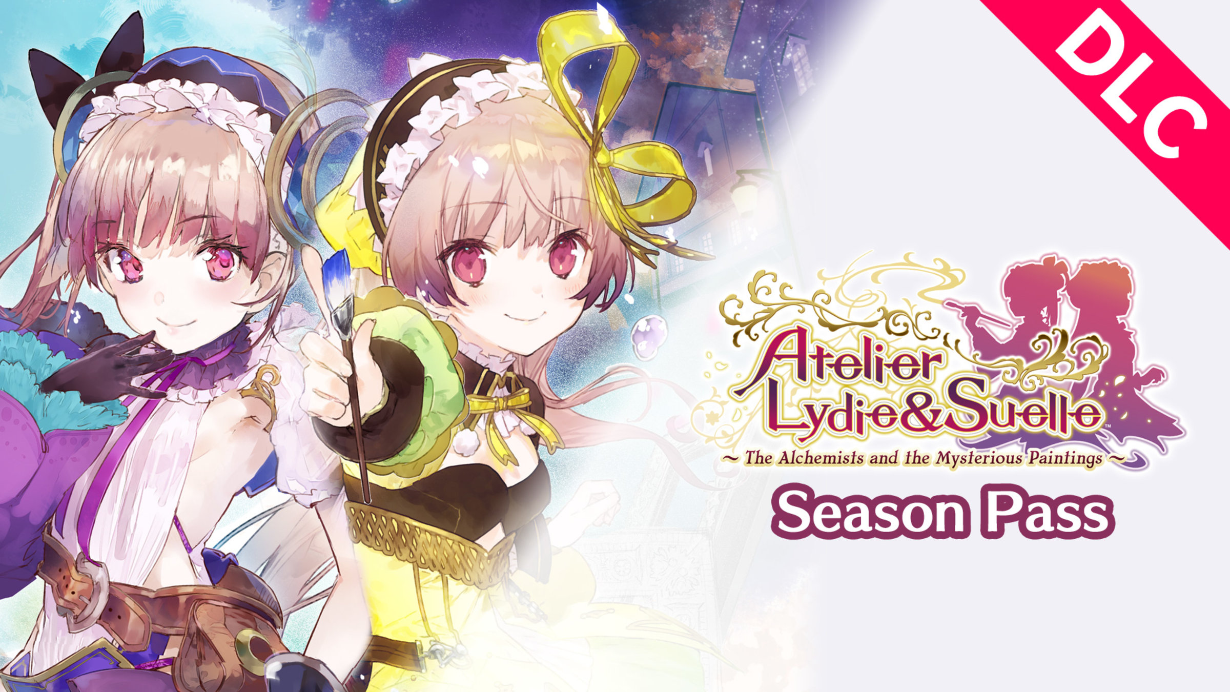 Atelier Lydie & Suelle Limited Edition title screen for Nintendo Switch