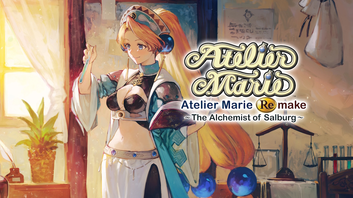 Atelier Marie Remake: The Alchemist Of Salburg title screen for Nintendo Switch
