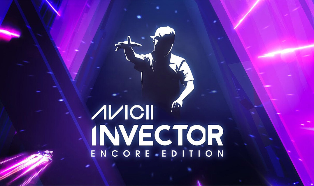 Avicii Invector: Encore Edition title screen for Nintendo Switch