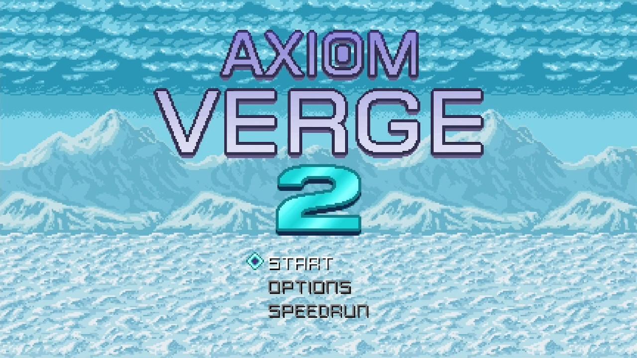 Axiom Verge 2 [Variant Cover] box art for Nintendo Switch
