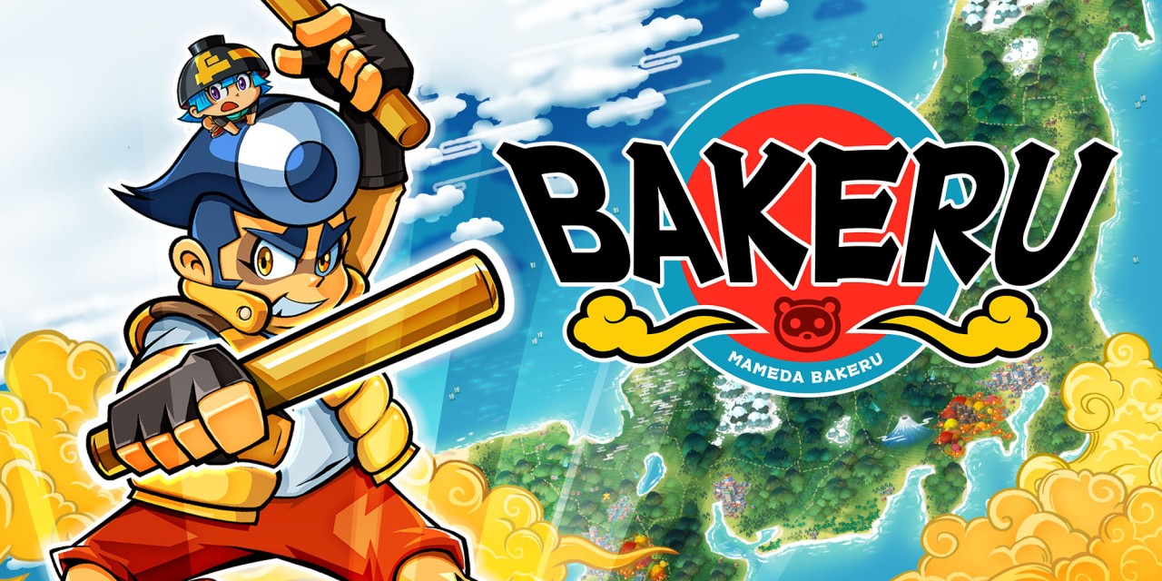 Bakeru title screen for Nintendo Switch