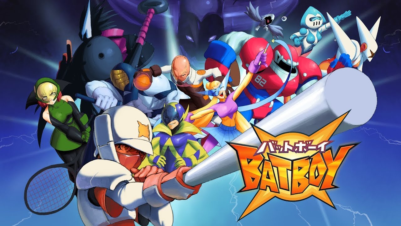 Bat Boy title screen for Nintendo Switch