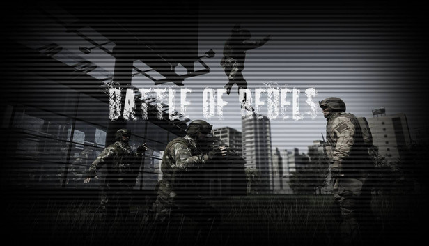 Battle Of Rebels title screen for Nintendo Switch