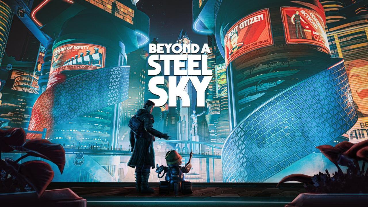 Beyond a Steel Sky [Utopia Edition] title screen for Nintendo Switch