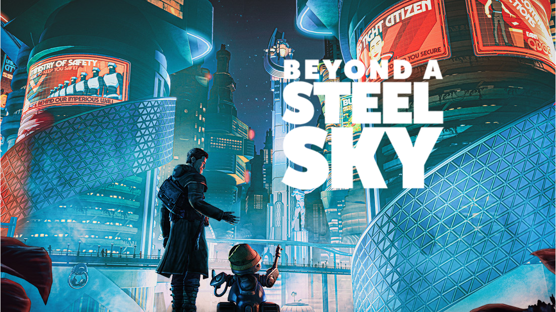Beyond A Steel Sky [Utopia Edition] title screen for Nintendo Switch