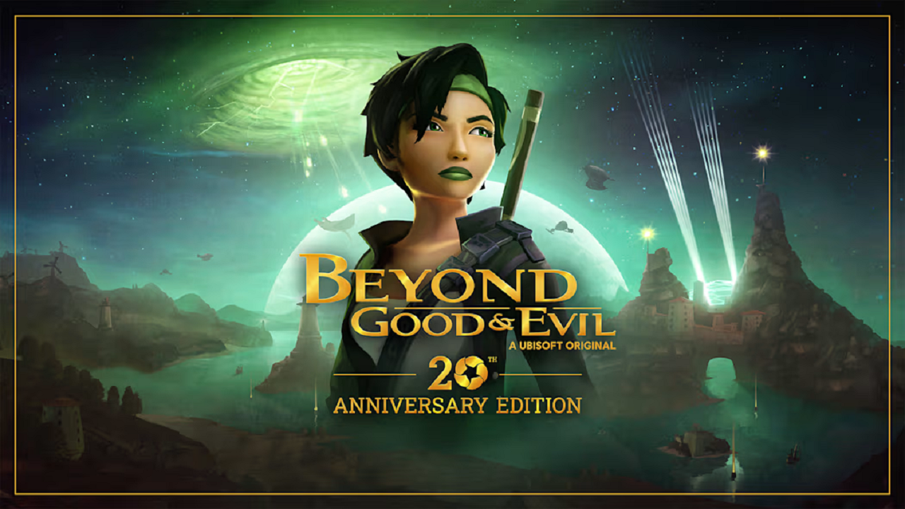 Beyond Good And Evil - 20th Anniversary Edition Collector's Edition title screen for Nintendo Switch