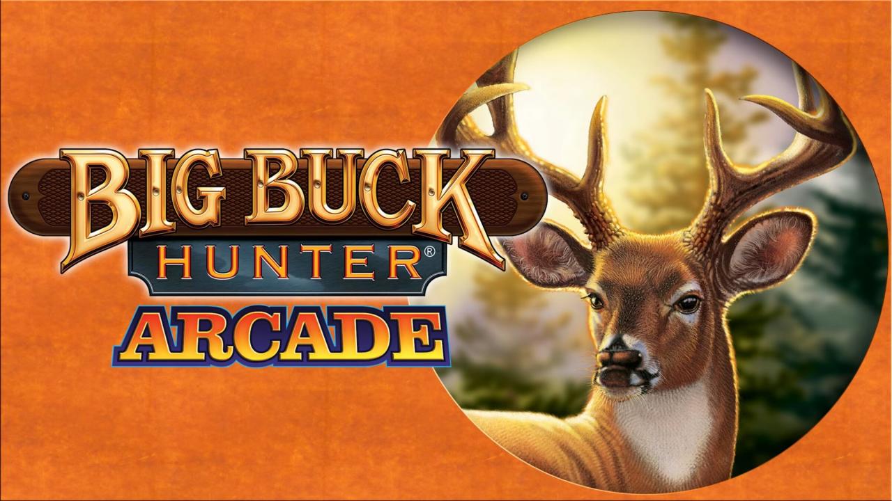 Big Buck Hunter Arcade title screen for Nintendo Switch
