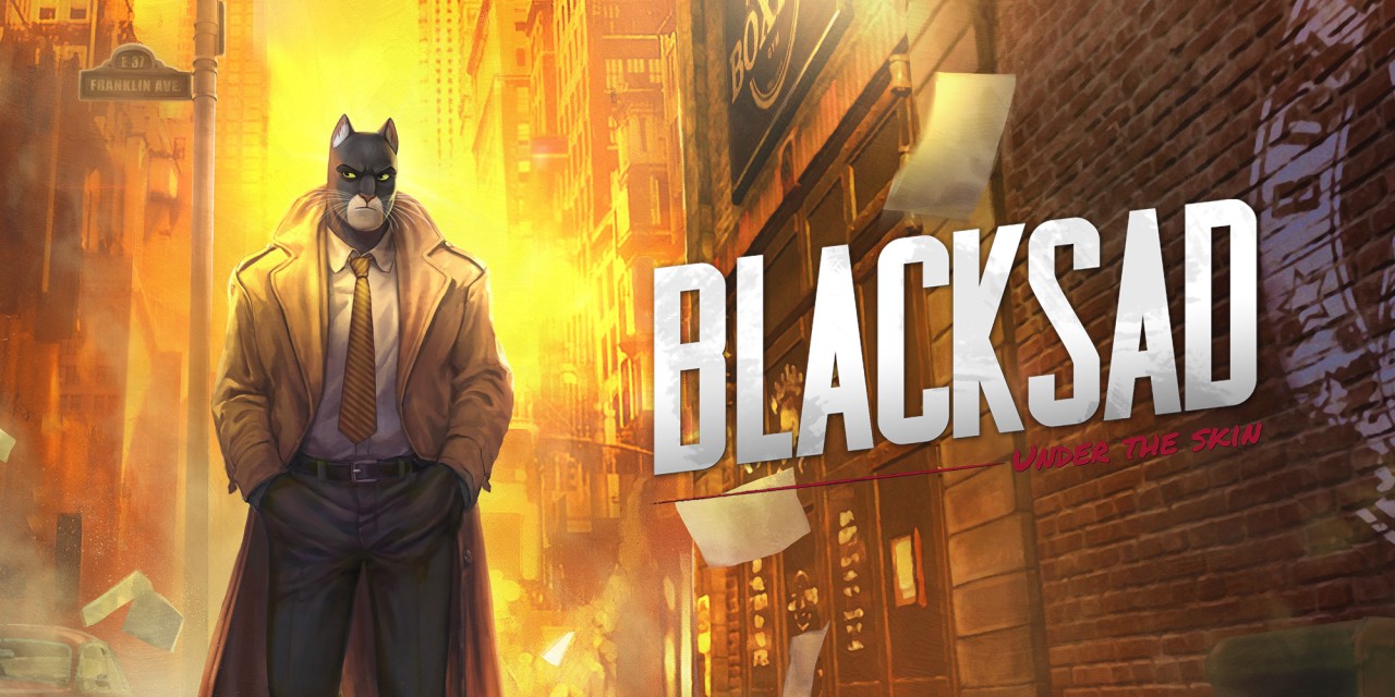 Blacksad: Under the Skin [Limited Edition] title screen for Nintendo Switch