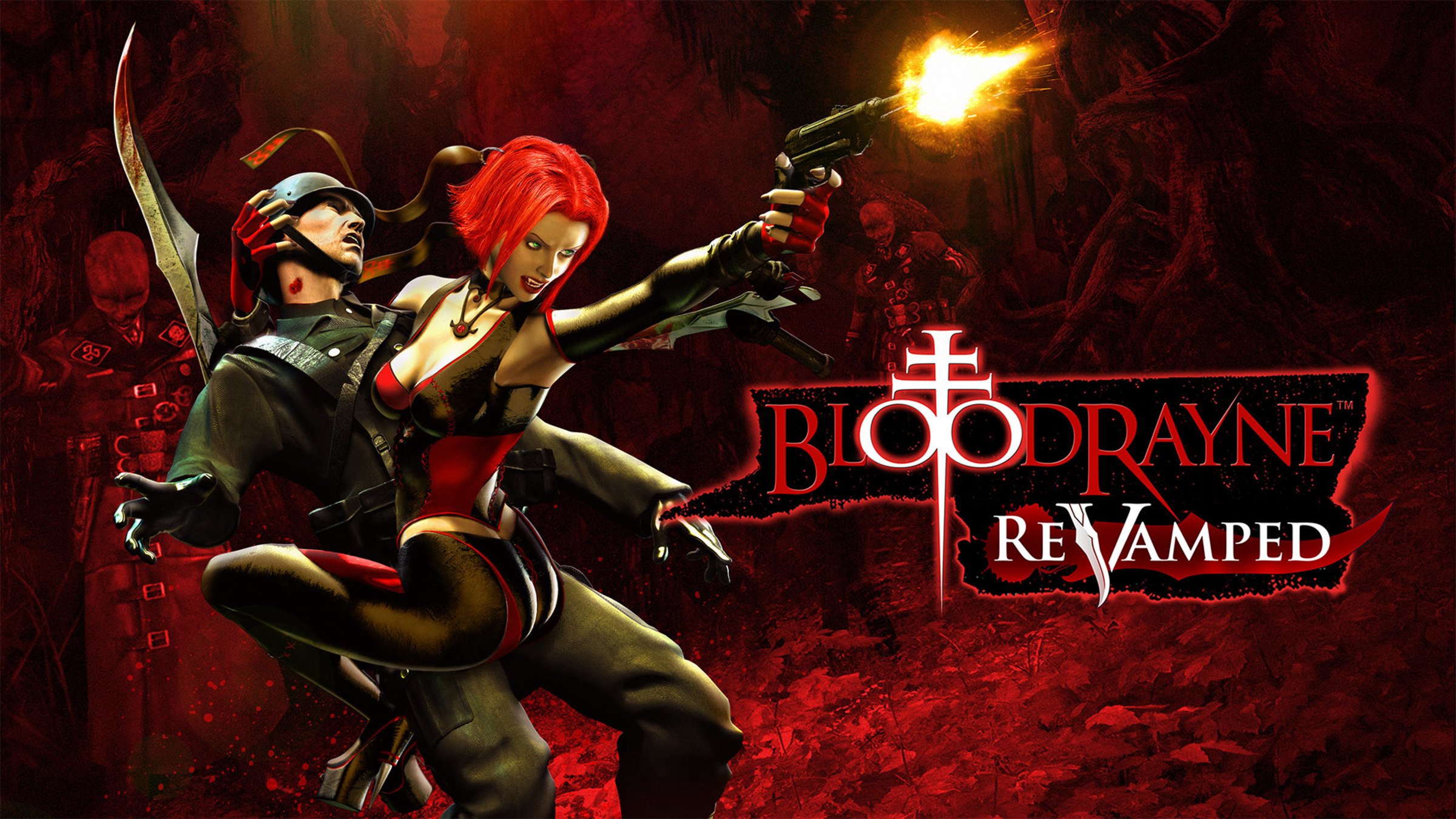 BloodRayne 2: ReVamped title screen for Nintendo Switch