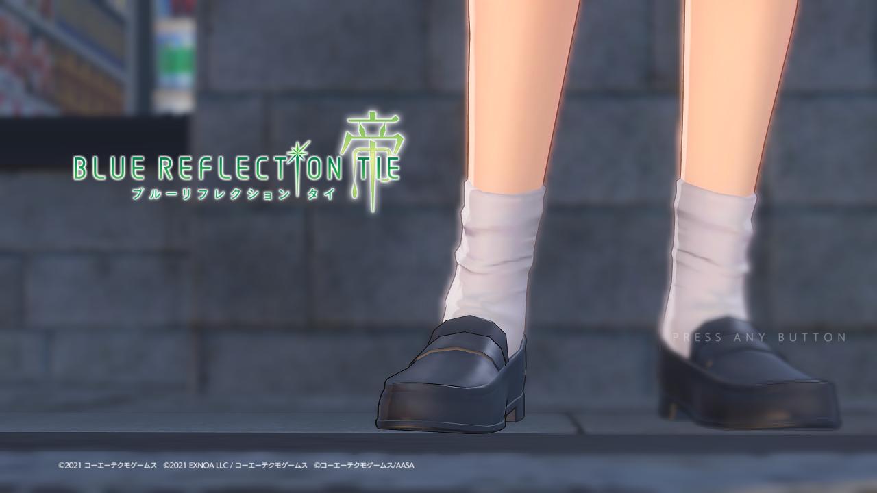 Blue Reflection: Second Light title screen for Nintendo Switch