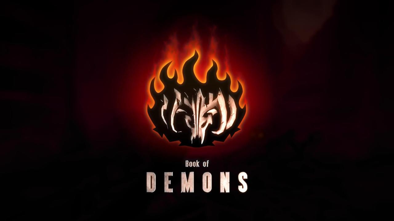 Book of Demons title screen for Nintendo Switch