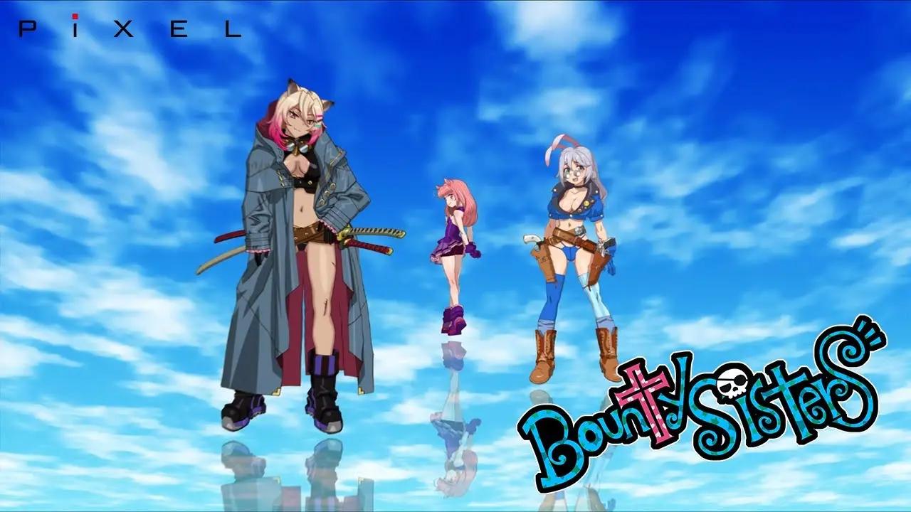 Bounty Sisters title screen for Nintendo Switch
