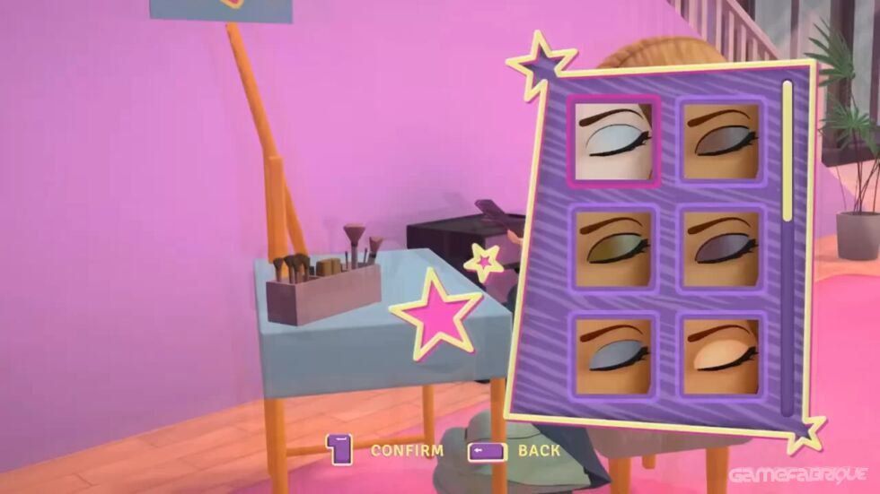 Bratz Flaunt Your Fashion title screen for Nintendo Switch