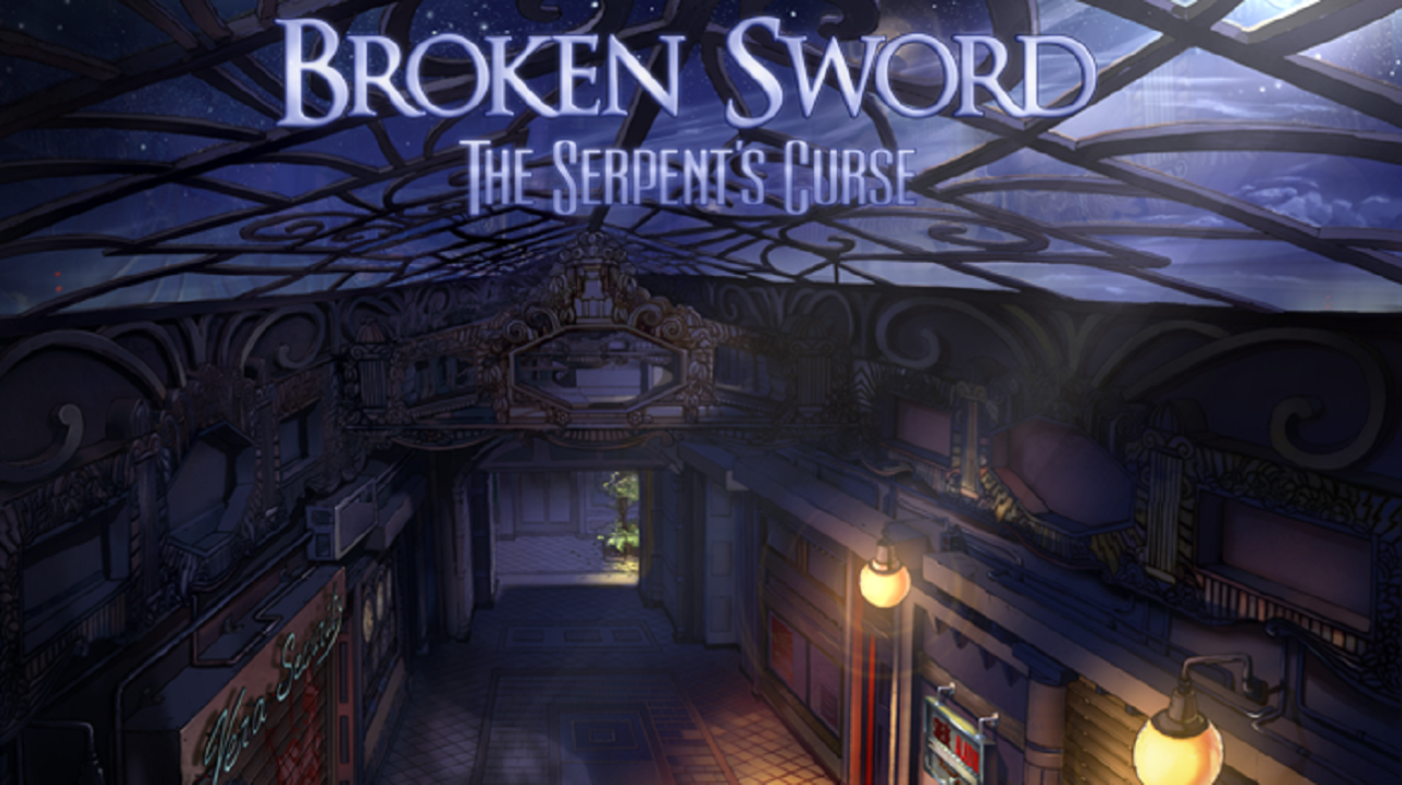 Broken Sword 5 The Serpent's Curse title screen for Nintendo Switch