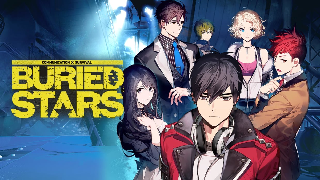 Buried Stars title screen for Nintendo Switch