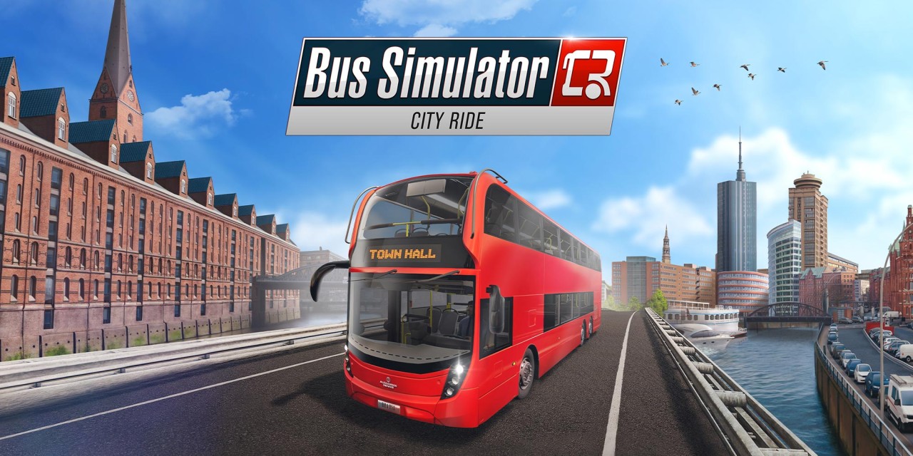 Bus Simulator City Ride title screen for Nintendo Switch