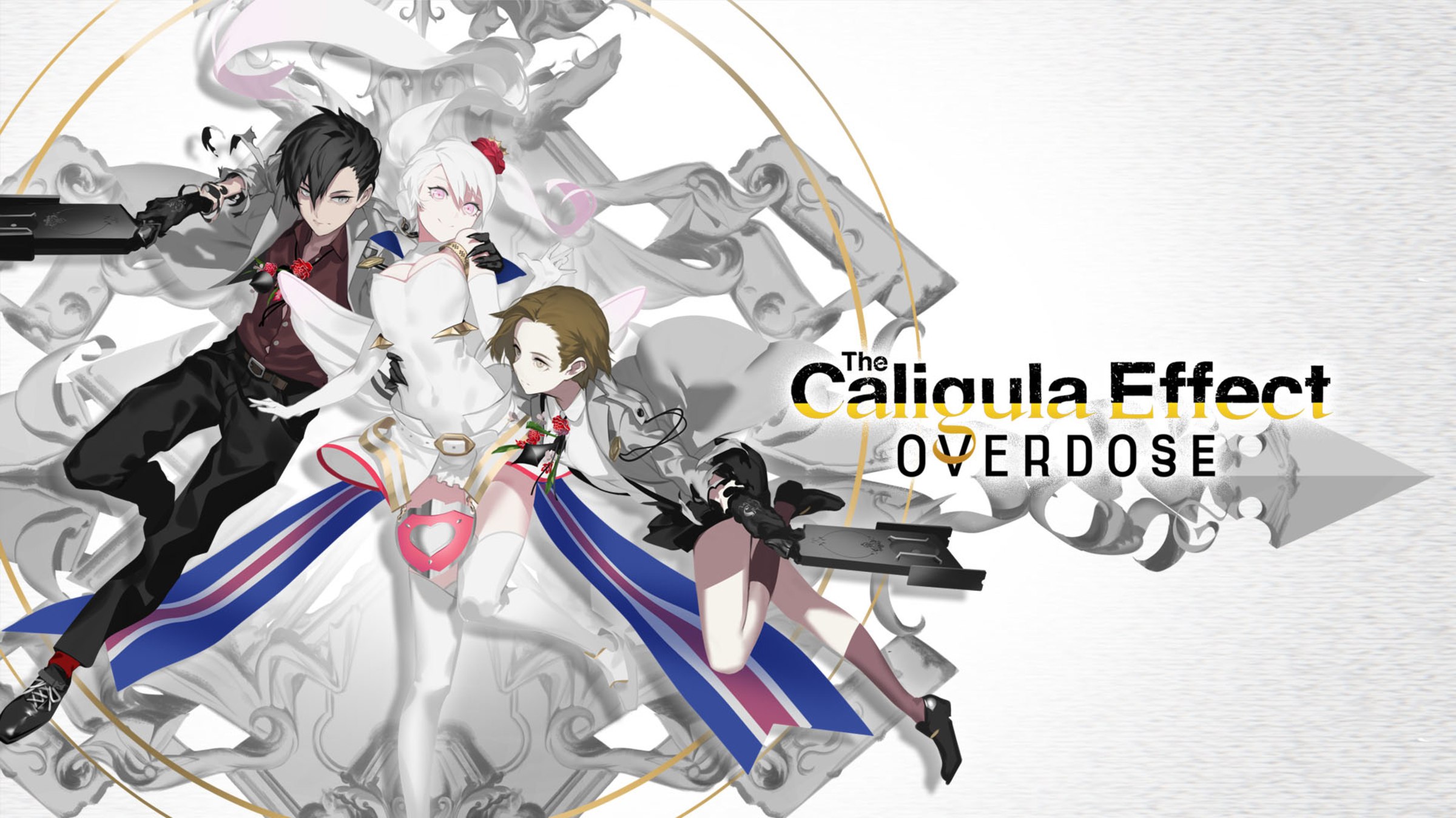 Caligula Effect: Overdose title screen for Nintendo Switch