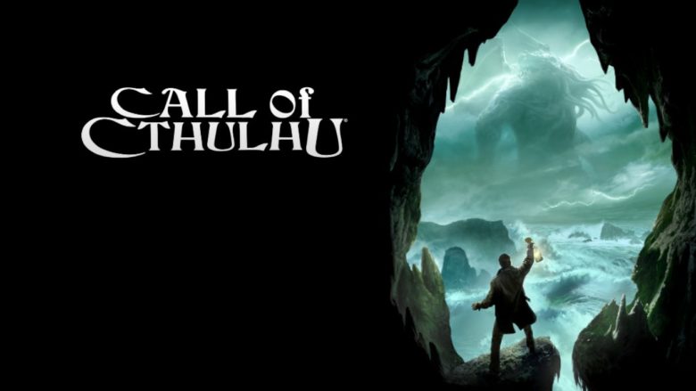 Call Of Cthulhu title screen for Nintendo Switch