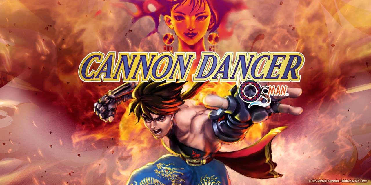 Cannon Dancer - Osman title screen for Nintendo Switch