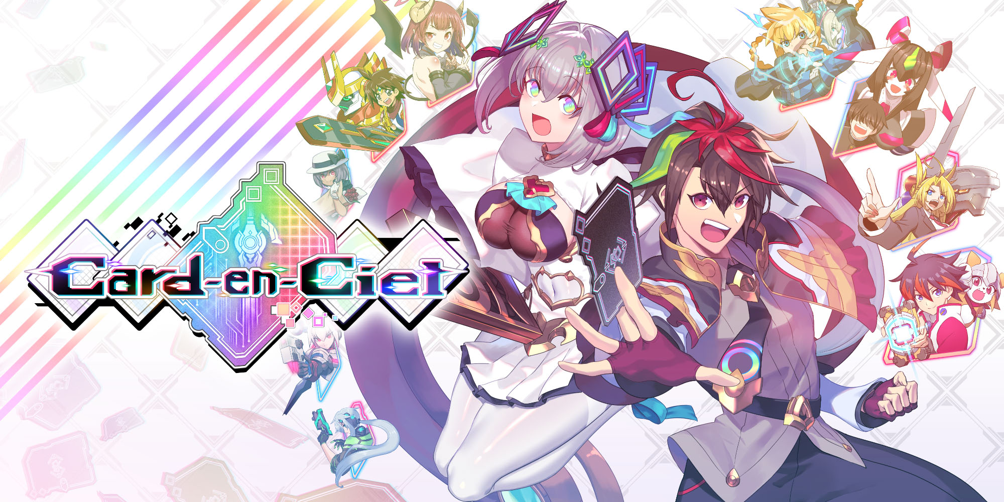 Card-En-Ciel title screen for Nintendo Switch
