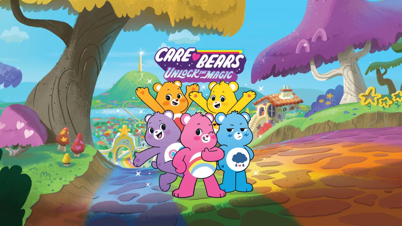 Care Bears: Unlock The Magic title screen for Nintendo Switch