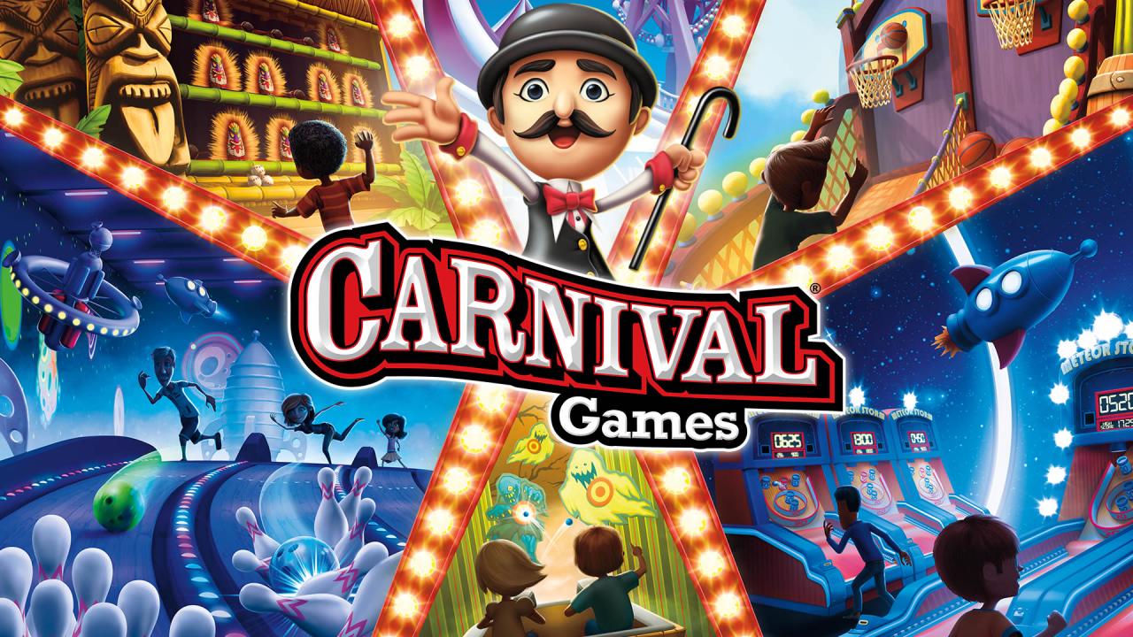 Carnival Games title screen for Nintendo Switch