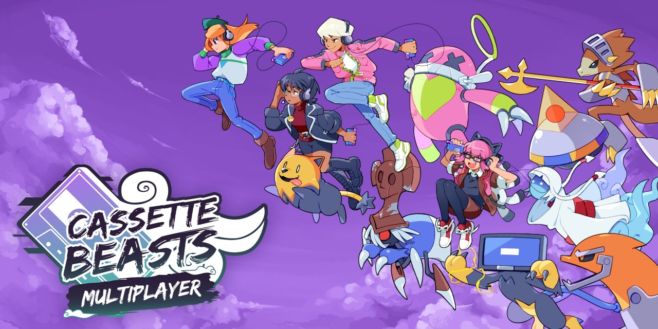 Cassette Beasts [Deluxe Edition] title screen for Nintendo Switch