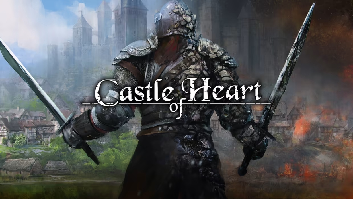 Castle of Heart title screen for Nintendo Switch