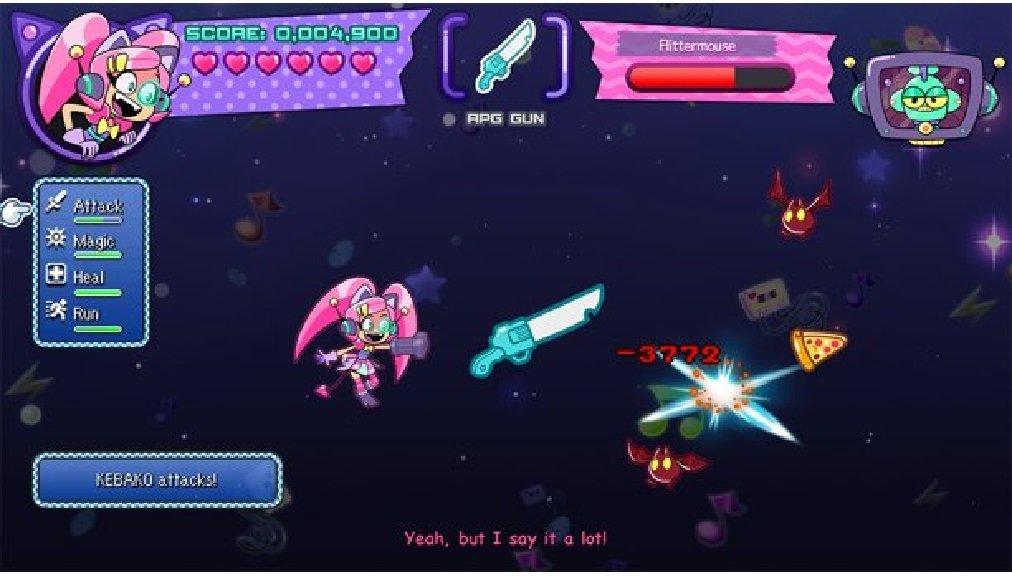 Cat Girl Without Salad: Amuse-Bouche title screen for Nintendo Switch