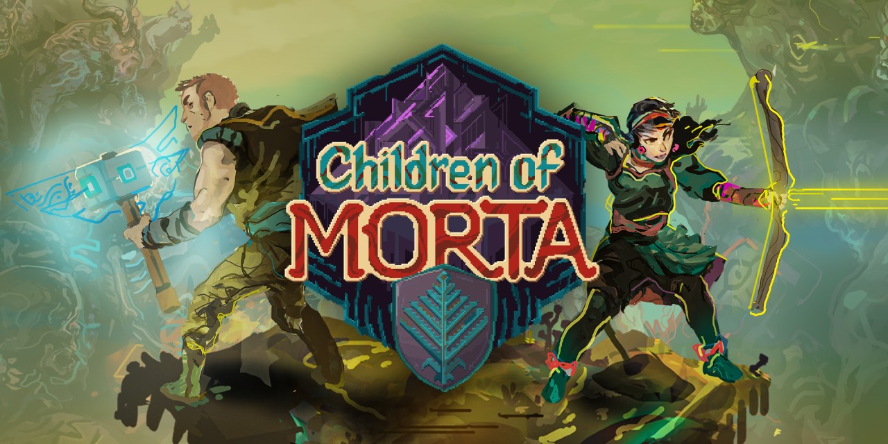 Children of Morta title screen for Nintendo Switch