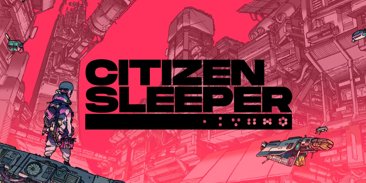 Citizen Sleeper title screen for Nintendo Switch
