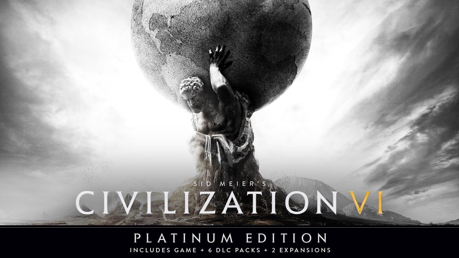 Civilization VI title screen for Nintendo Switch