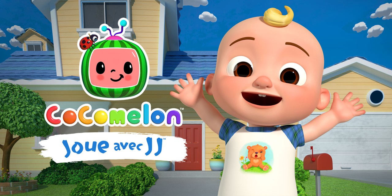 CoComelon: Play with JJ title screen for Nintendo Switch