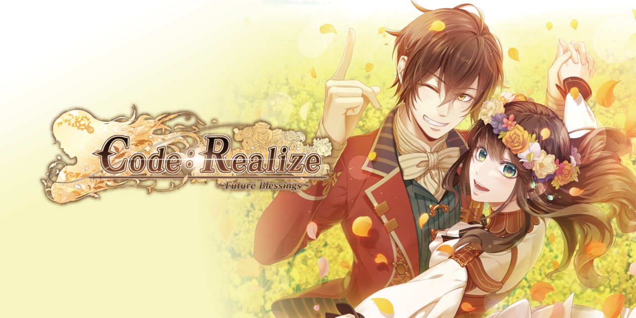 Code: Realize Future Blessings title screen for Nintendo Switch