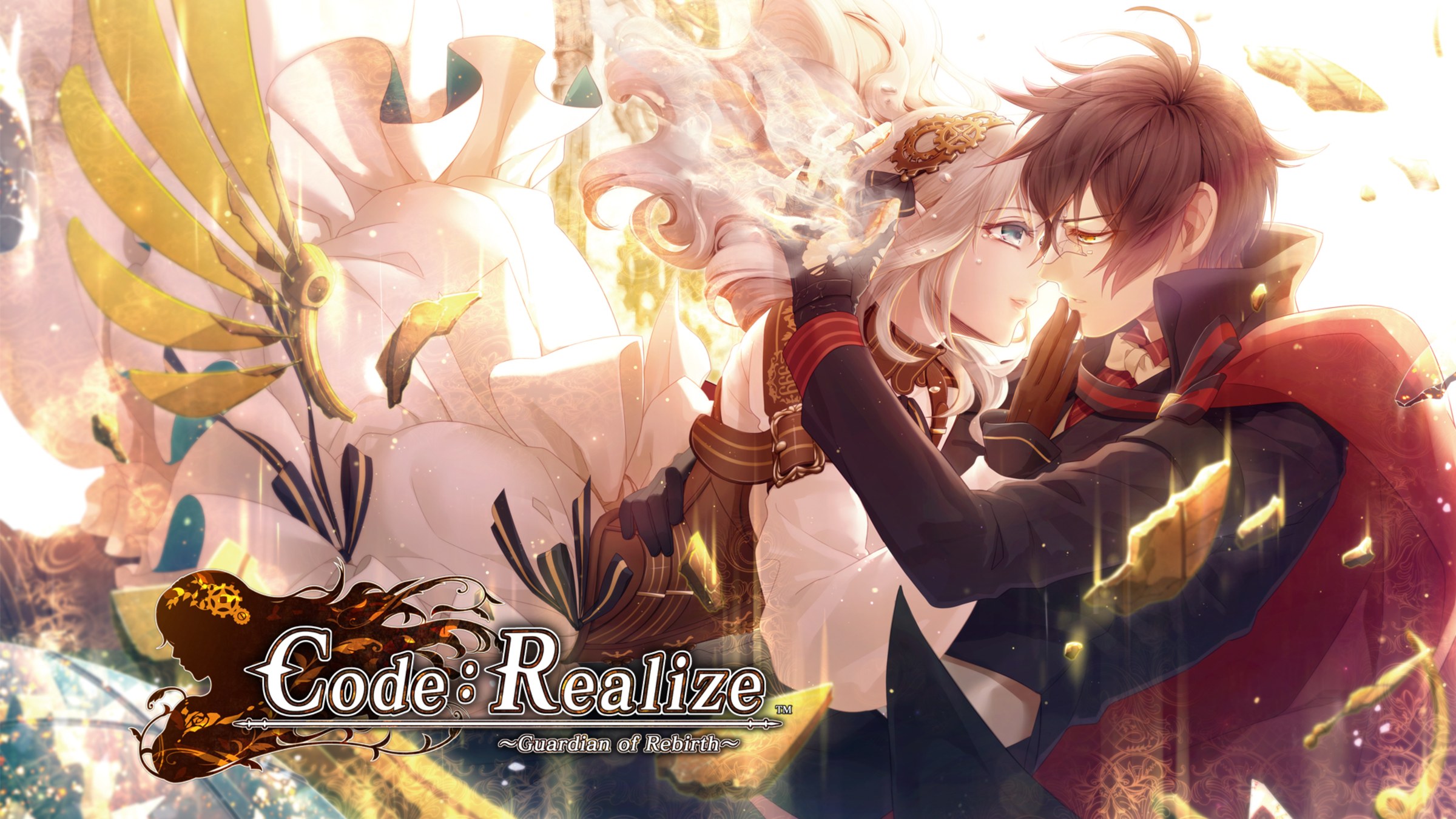 Code: Realize Guardian of Rebirth title screen for Nintendo Switch