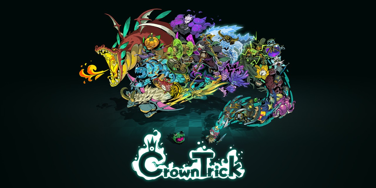 Crown Trick title screen for Nintendo Switch