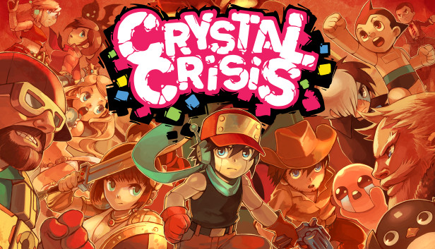 Crystal Crisis title screen for Nintendo Switch
