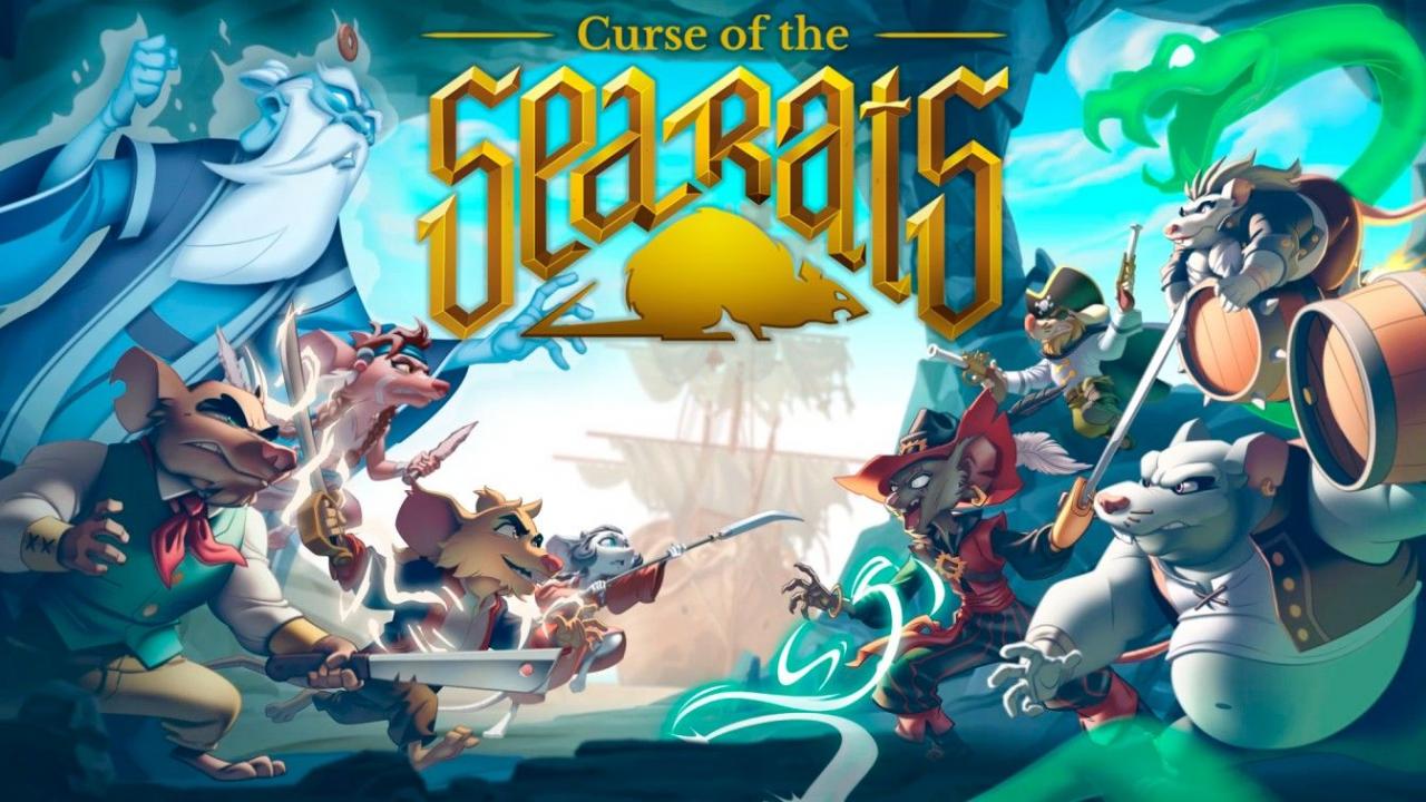 Curse of the Sea Rats title screen for Nintendo Switch